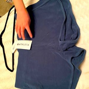 NWT serenity short teal green shorts by Athleta
